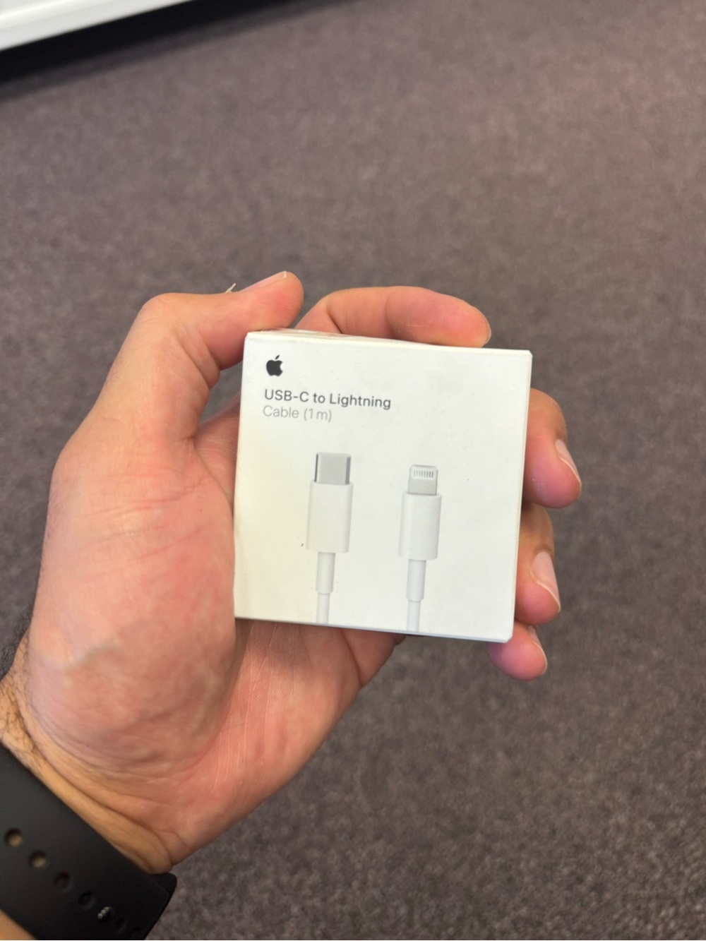 Apple USB-C to Lightning Cable – White